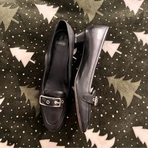 Black Coach Loafers